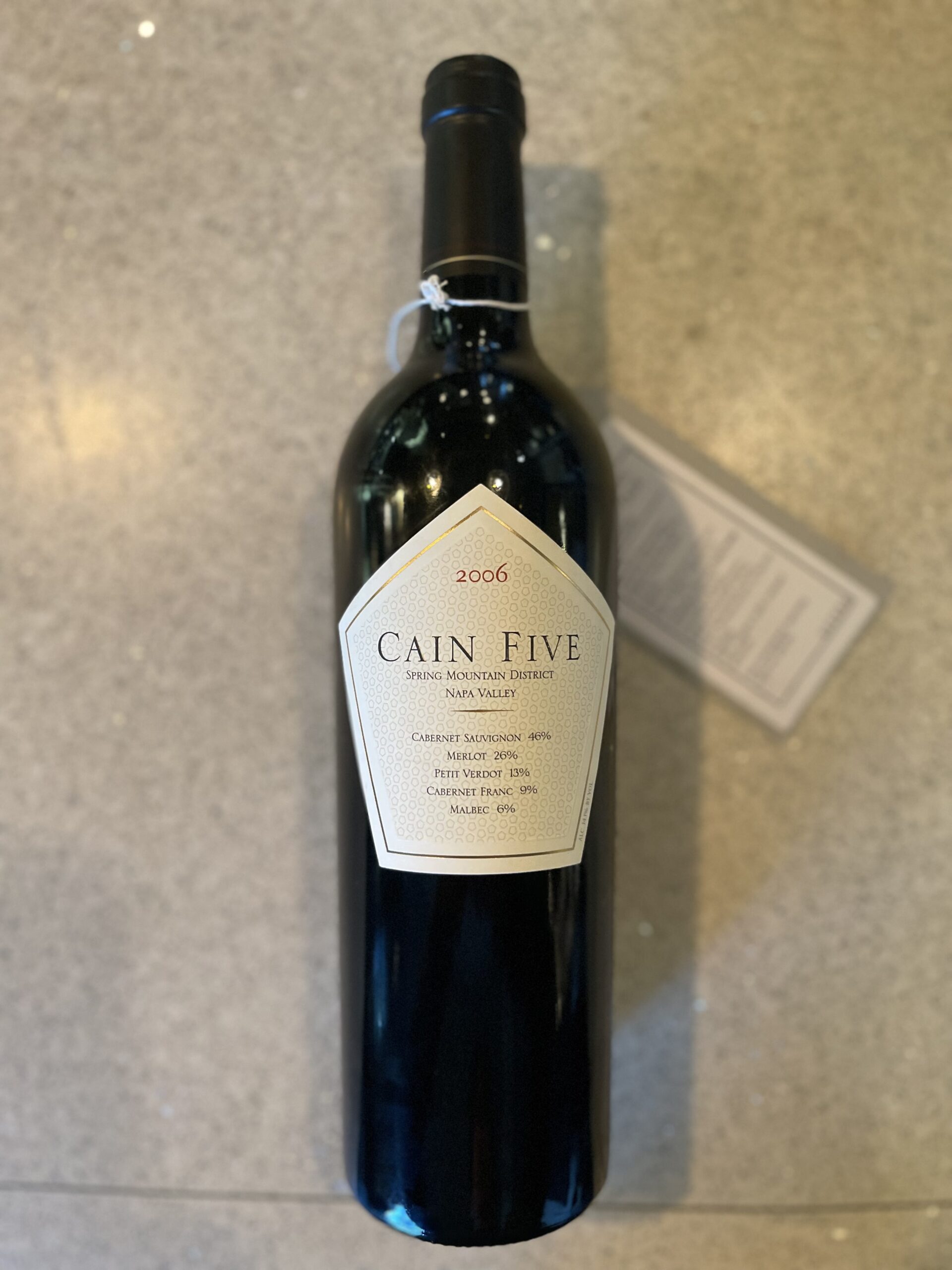 Cellar Night- Cain Five 2006